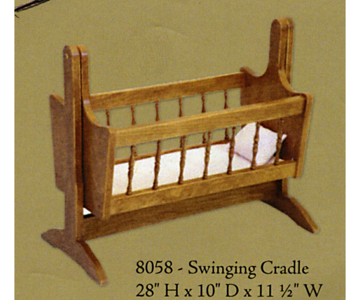 Swinging Cradle Black Buggy Furniture