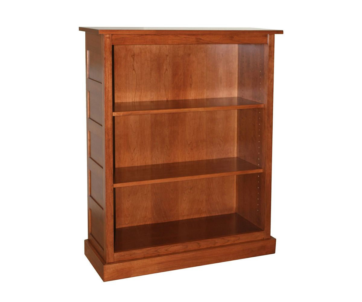 Granny Mission 48” Bookcase with Enclosed Base Black Buggy Furniture