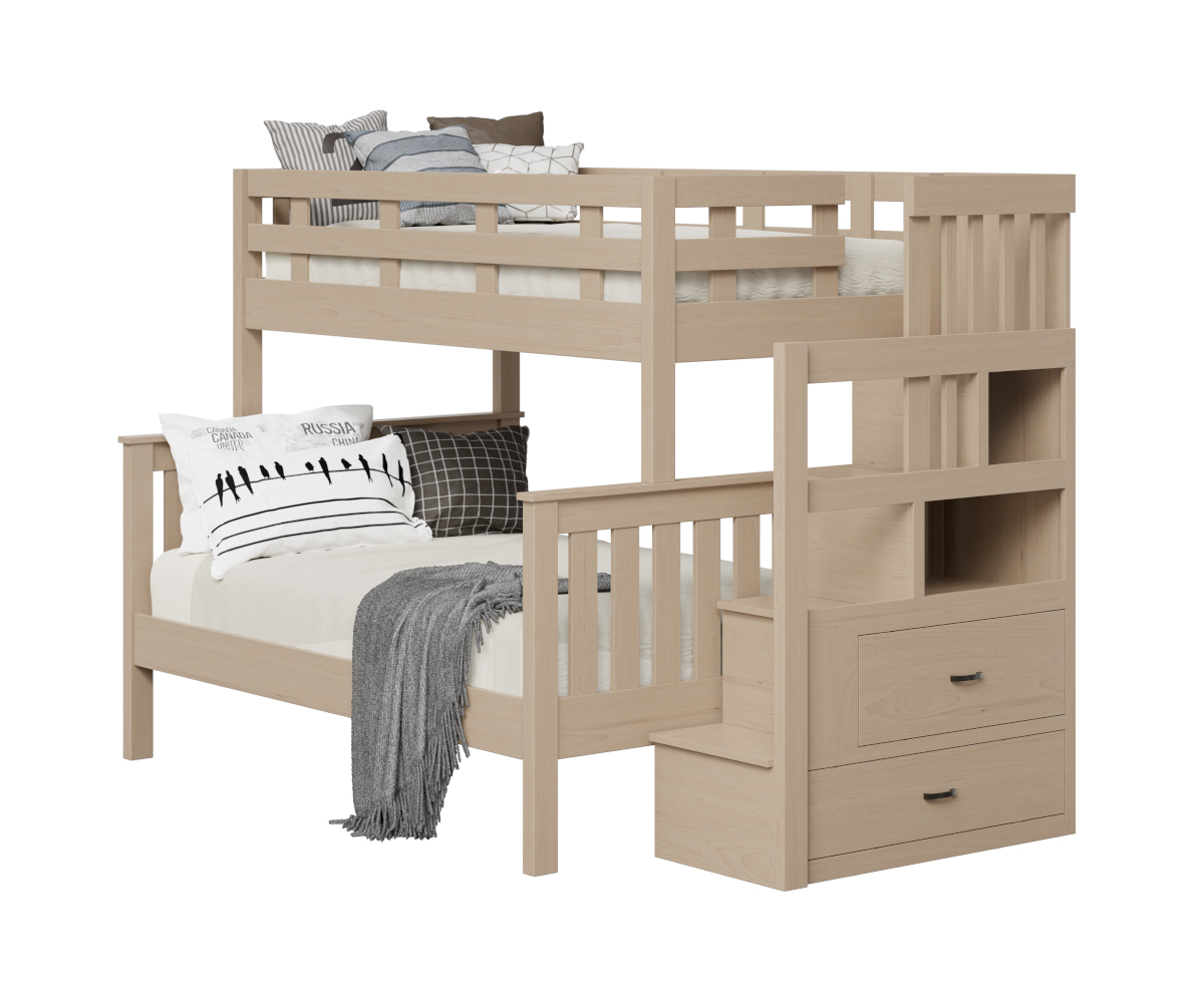 Freemont Bunk Bed Black Buggy Furniture