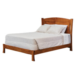 Curved Slotted Panel Bed