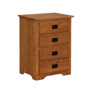 Mission 4 Drawer Nightstand