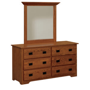 Mission 6 Drawer Dresser