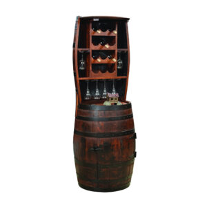 12 Bottle Barrel Hutch