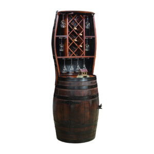 7 Bottle Barrel Hutch