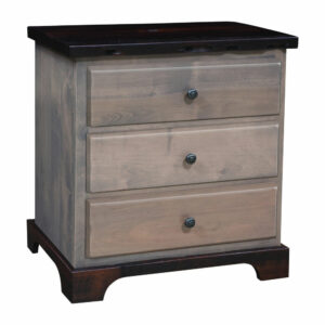 Manchester Three Drawer Nightstand