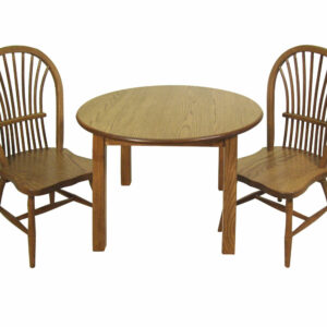 78 Round Table with 71 Sheaf Chair