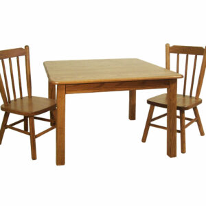 79 Square Table with 75 Two Poster Chair