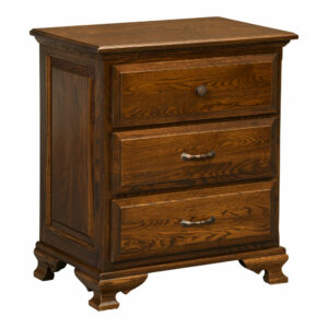 Americana 3 Drawer Nightstand
