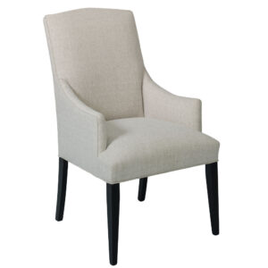 Alcott Arched Top Arm Chair with Upholstered Arm
