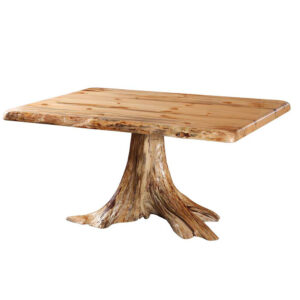 Live Edge Single Stump Table
