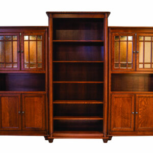 Belmont Center and Side Bookcases