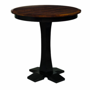 Christy Round Pedestal Solid Top Dining Table
