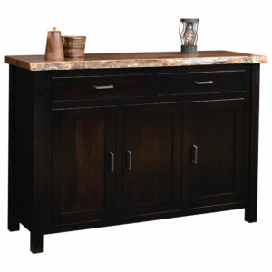 Adele Buffet with Live Edge Top