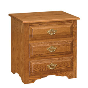 Eden 3 Drawer Nightstand