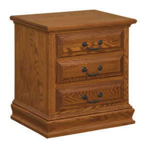 Royal 3 Drawer Nightstand