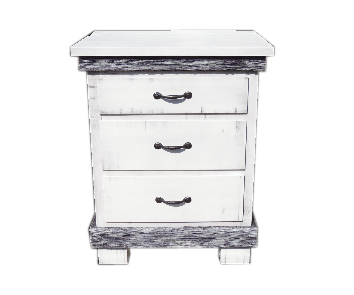 Flint Ridge 3 Drawer Nightstand