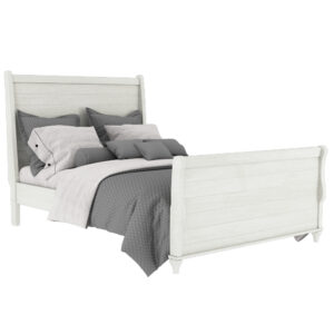 Alcan Sleigh Bed