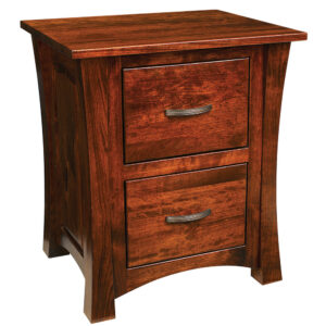 Woodbury Two-Drawer Nightstand