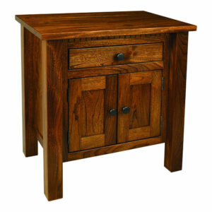 Lindholt One-Drawer, Two-Door Nightstand