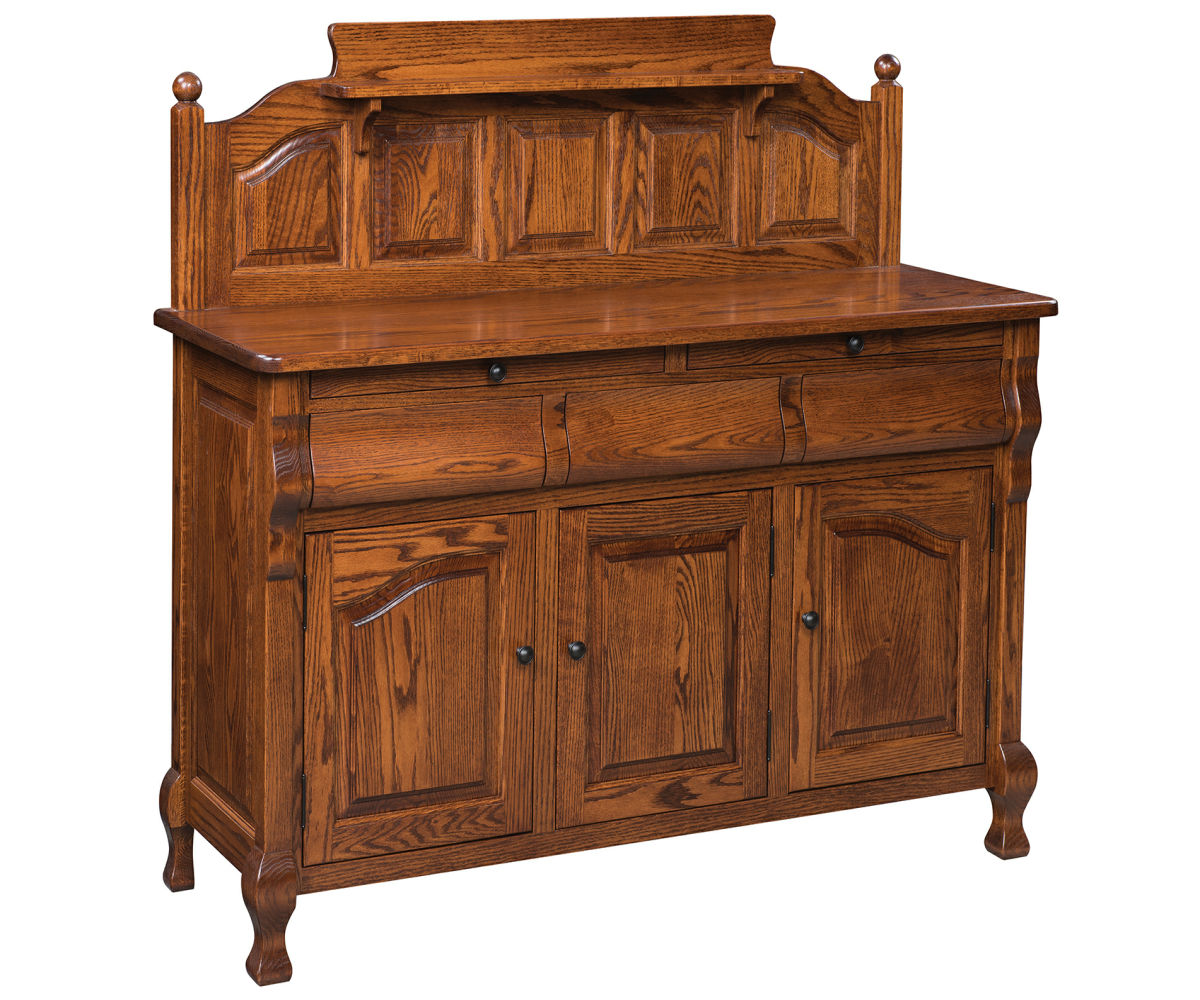 Arlington 3 Door Buffet with Backsplash