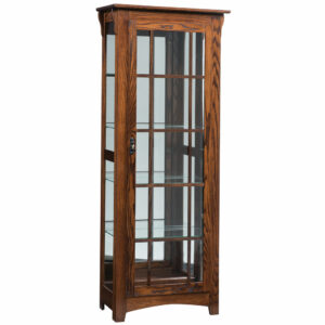 Mission Single Door Curio