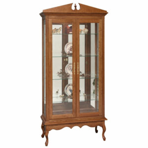 Queen Anne Double Door Curio