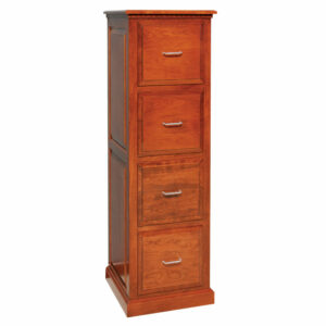 Four Drawer Traditional File Cabinet