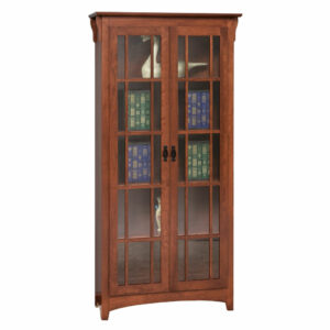 Mission Double Door Bookcase
