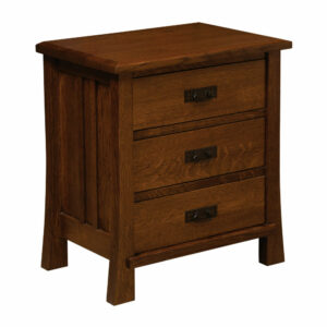 Grant 3 Drawer Nightstand