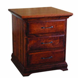 Hidden Treasures 3 Drawer Nightstand