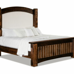 Timbra Bed With Fabric Headboard