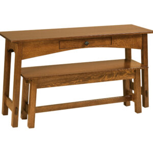 McCoy Open Nesting Sofa Table And Bench
