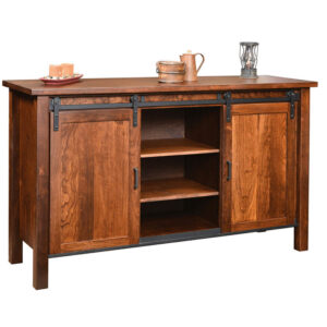 Farmhouse Buffet with Adjustable Shelves