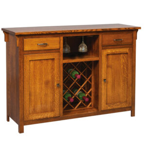 Keiran Buffet with Wine Rack