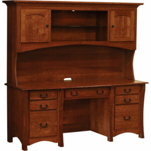 Master Desk with Hutch