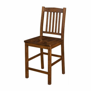 Mission Stationary Bar Stool