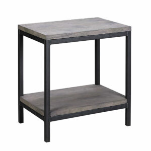 Omni End Table with Shelf