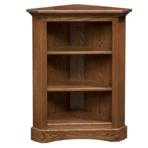 36" Corner Bookcase