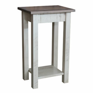 Painted Buckeye Chair Side Table