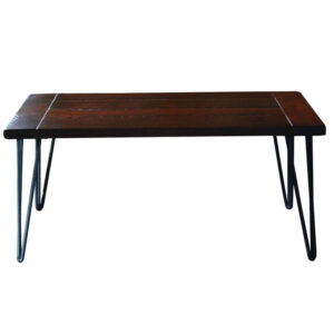 Seneca Coffee Table with Iron Leg