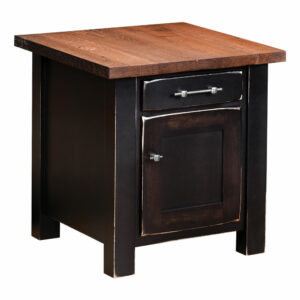 Reclaimed Barn Wood End Table