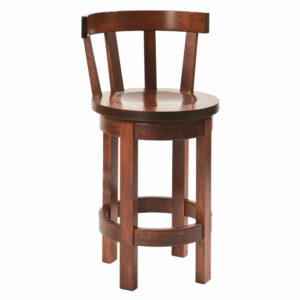 Barrel Barstool with Meribeth Top - 24"
