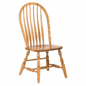 Bent Feather Bow Chair