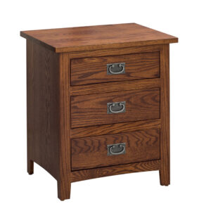 Royal Mission Three Drawer Nightstand