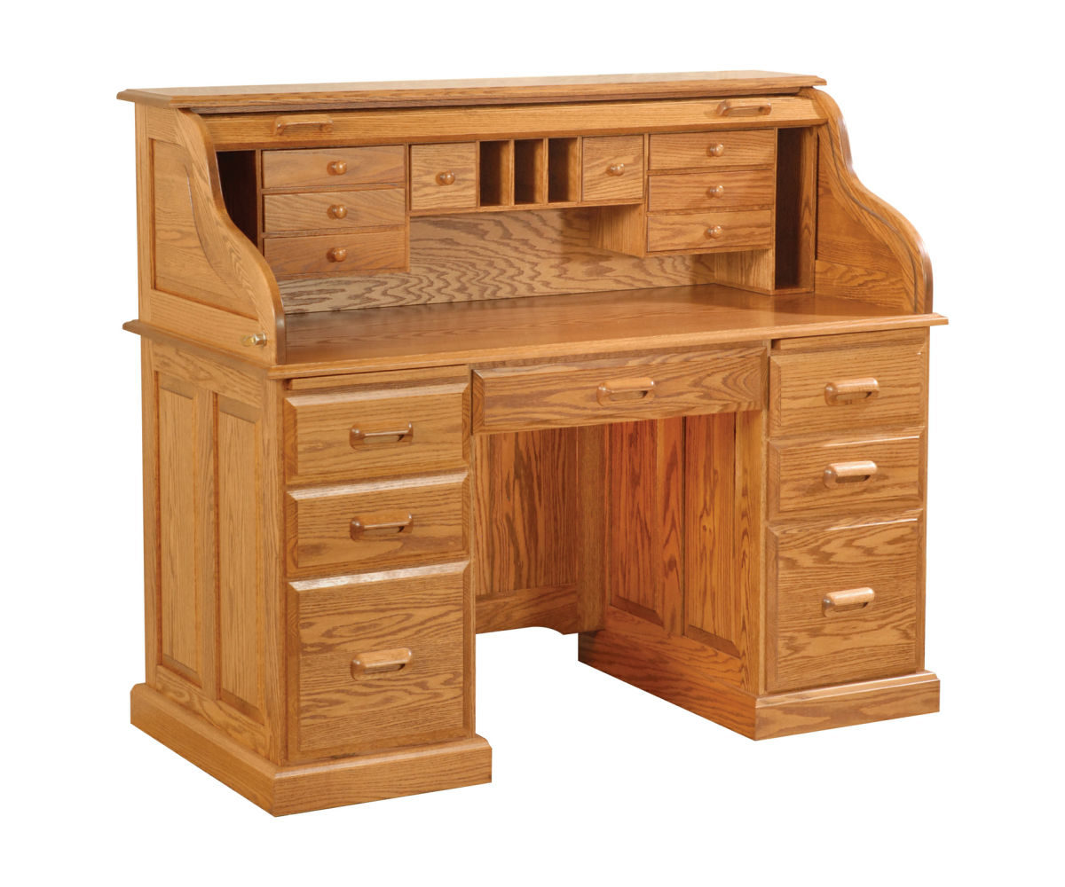 Regancy Rolltop Desk With Base Trim