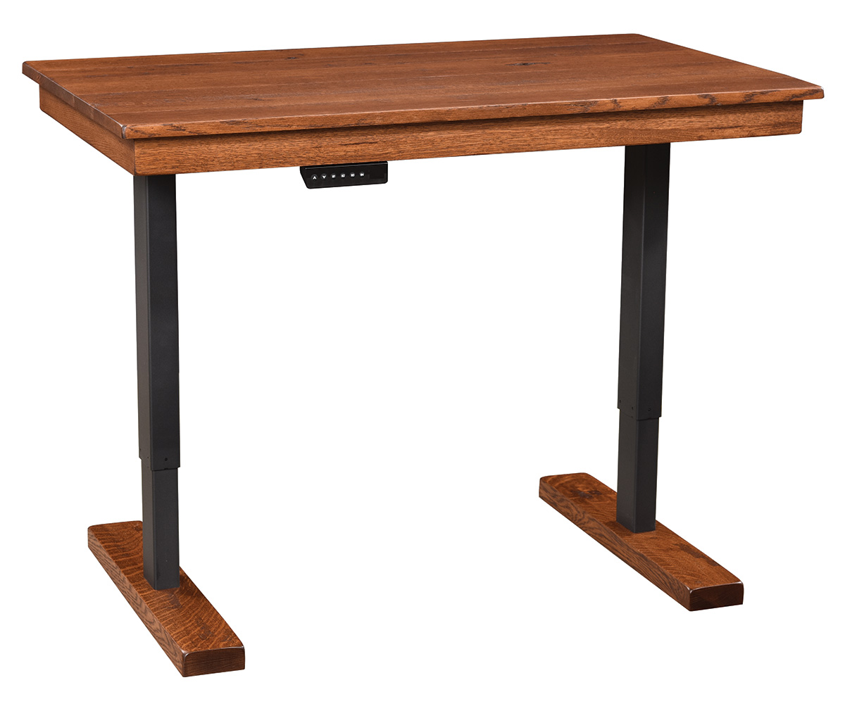 48 Adjustable Desk with Hand Planed Top