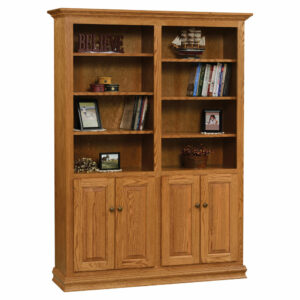 Traditional Bookcase with Doors