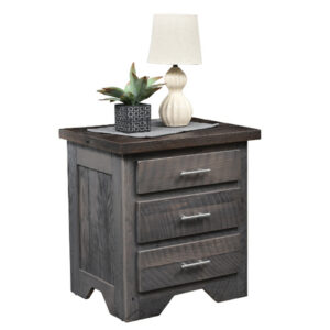 London Fog 3 Drawer Nightstand