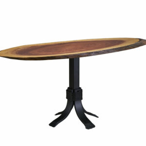 Walnut Oval Coffee Table