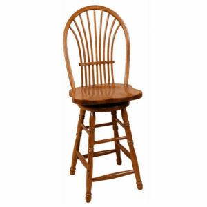 Bow Sheaf 24" Swivel Bar Stool